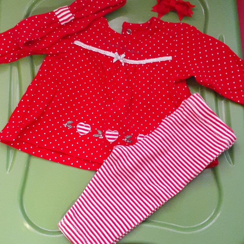 Baby's 1st Christmas outfit